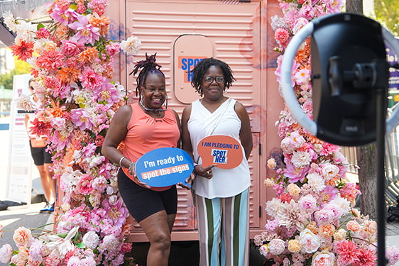 Attendees of the Spot